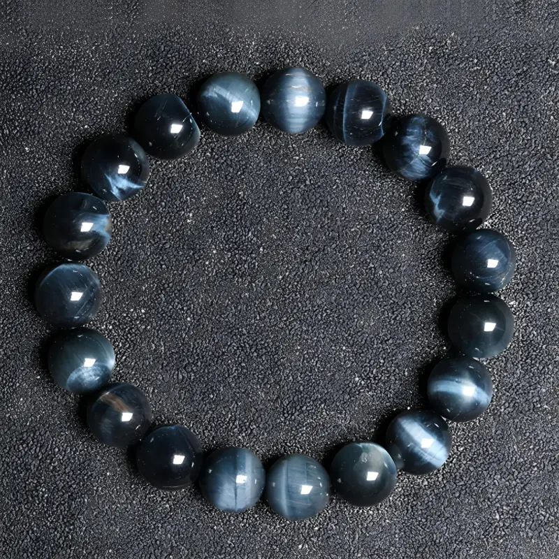 Atsuyama Tiger's Eye Stone Jade Bracelets Unisex-3
