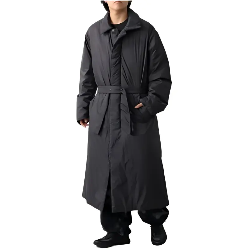 Y 3 Padded Belted Coat-1