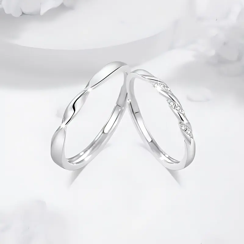 LUCA Sterling Silver Rings Unisex-3