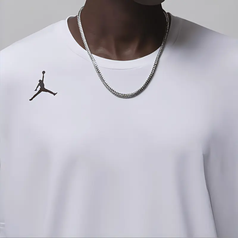Jordan T Shirts Men White-1