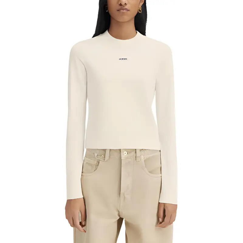 Jacquemus Le Sweatshirt Gros Grain 'Light Beige'-1