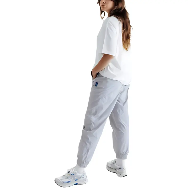 DECATHLON Athletic Trousers Women's Silver Gray-1