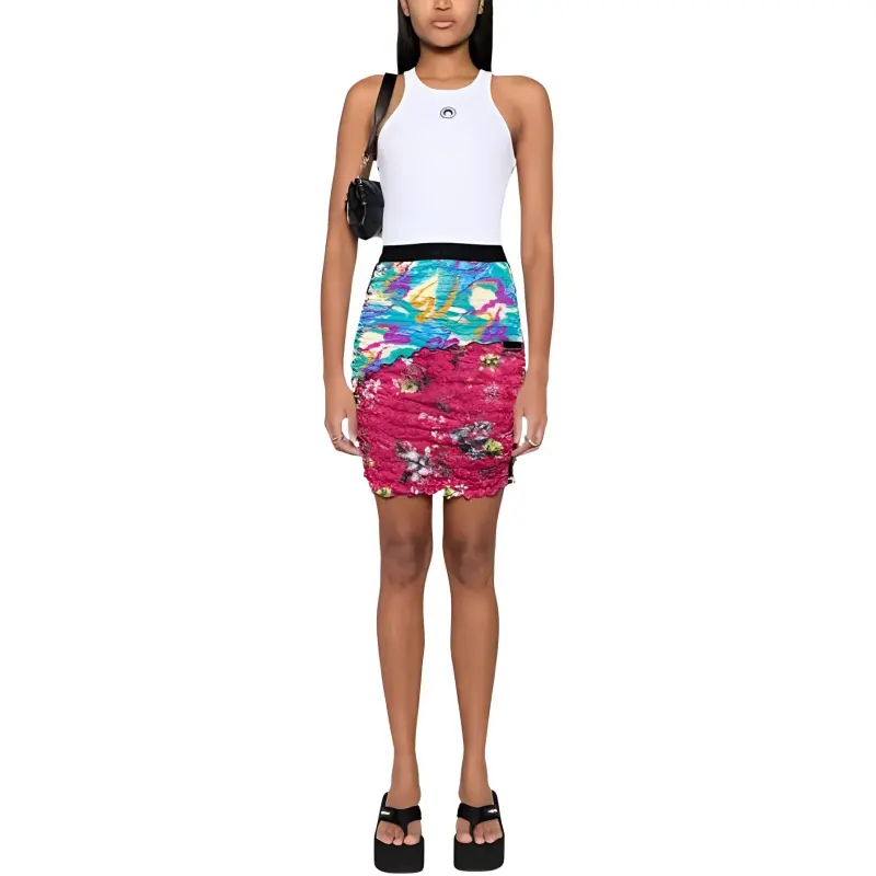 Marine Serre Moon Embroidered Tank Top-1