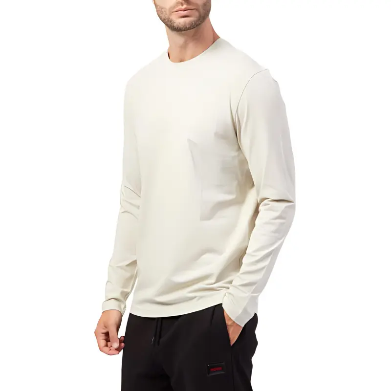 HUGO BOSS T Shirts Men Beige-2