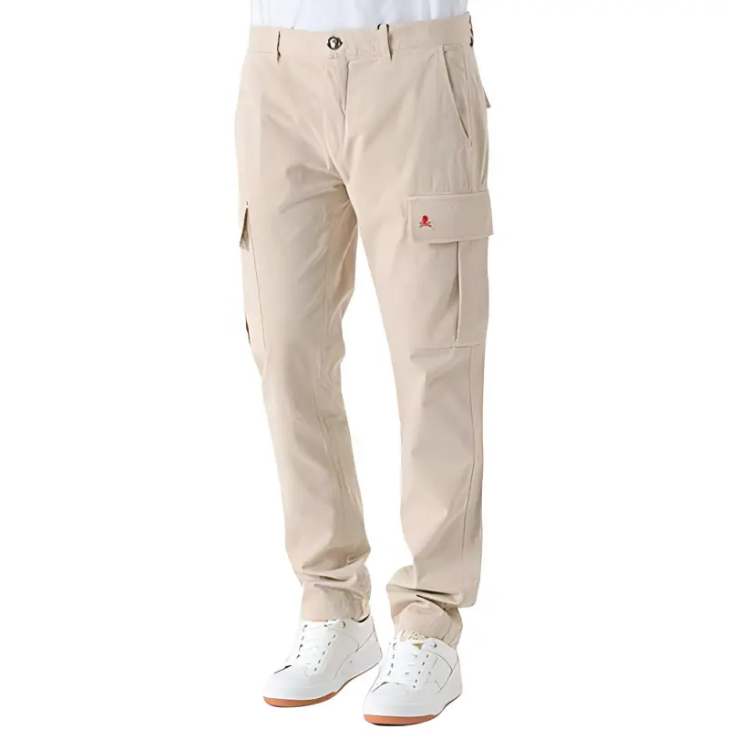 PHILIPP PLEIN Casual Pants Men's Beige-3