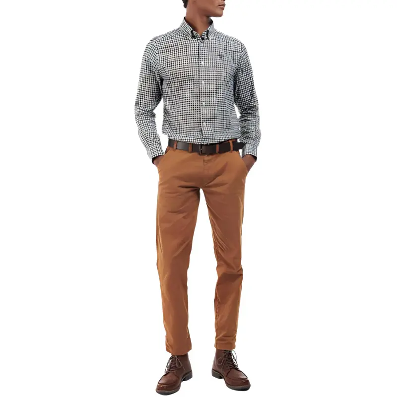 BARBOUR Shirts Men Olive-1