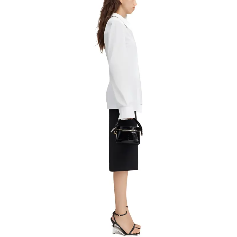 Jacquemus La Chemise Pablo Asymmetric Shirt-3