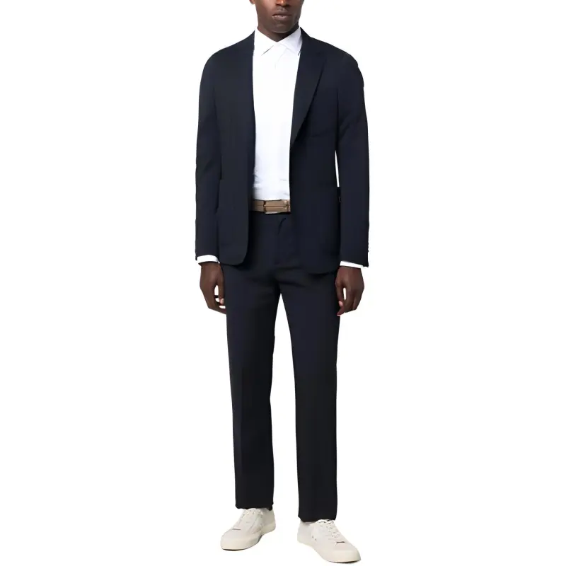 Zzegna Long sleeve Cotton Shirt-2