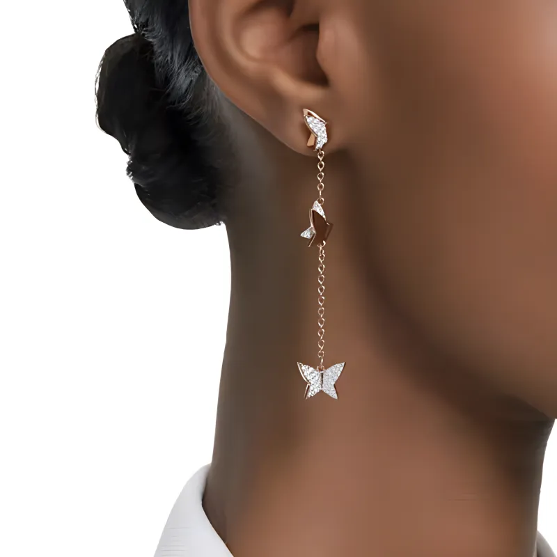 Swarovski Lilia Crystal Earrings Women's-2