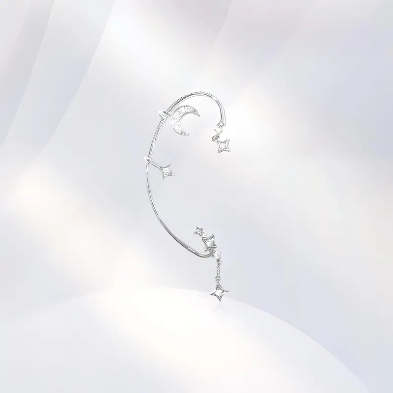 GUDS GAVE Alloy With Zircon Earrings Women's-2