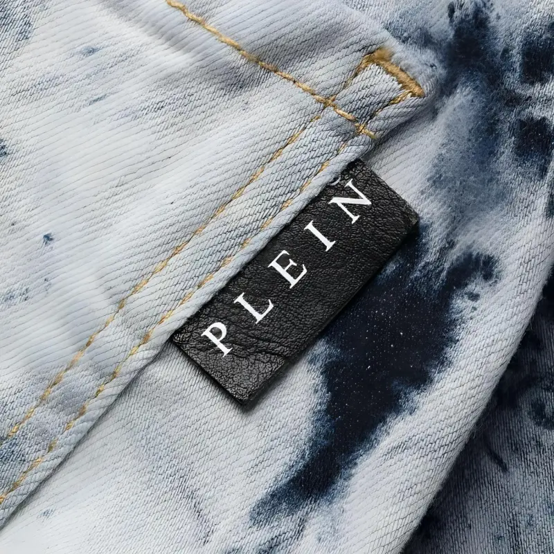 PHILIPP PLEIN Bleached High waisted Skinny Jeans-3