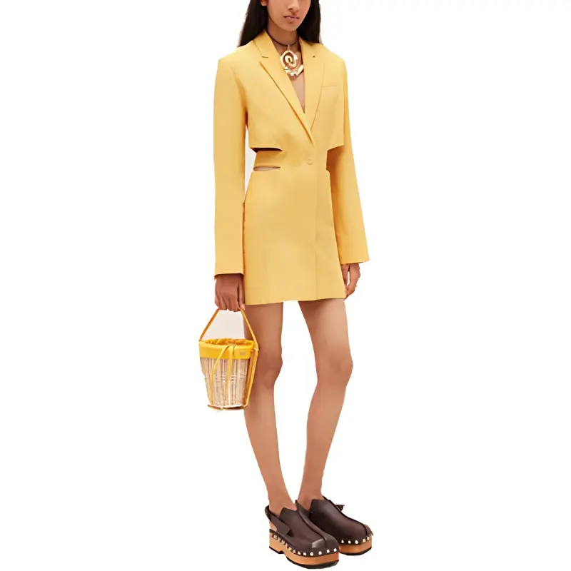 Jacquemus La Robe Bari Blazer Minidress-3