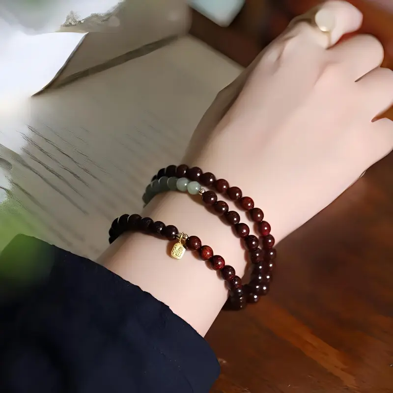Jing Ruyu Rosewood Bracelets Unisex-1