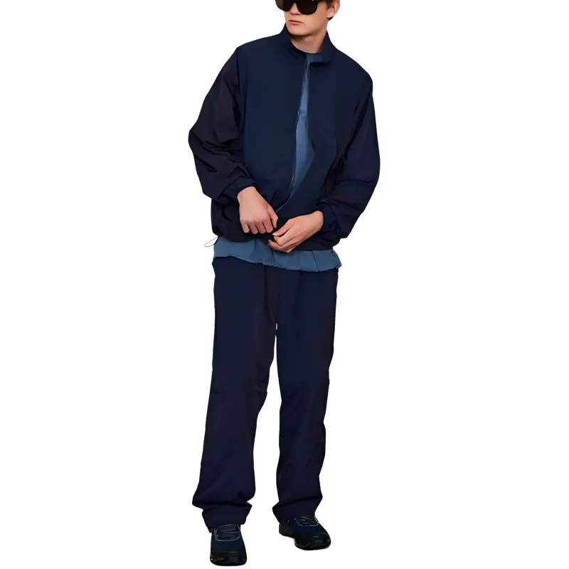 Beams Jackets Coats Men's Marine Blue-2