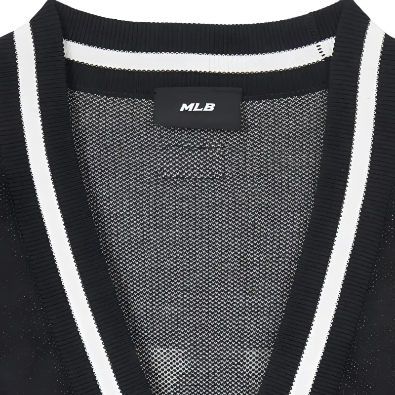 MLB New York Yankees SS24 Knitwear Unisex Black-6