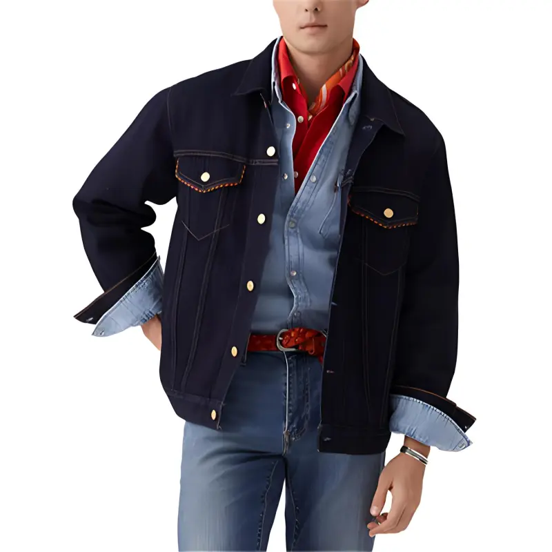 Levi's Denim Jacket Men's Dark Blue-2