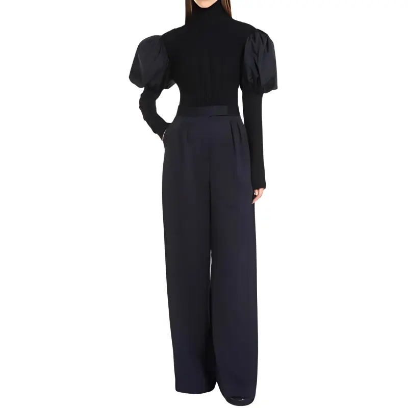 MaxMara Zinnia Pleat Detailed High Waist Pants-1