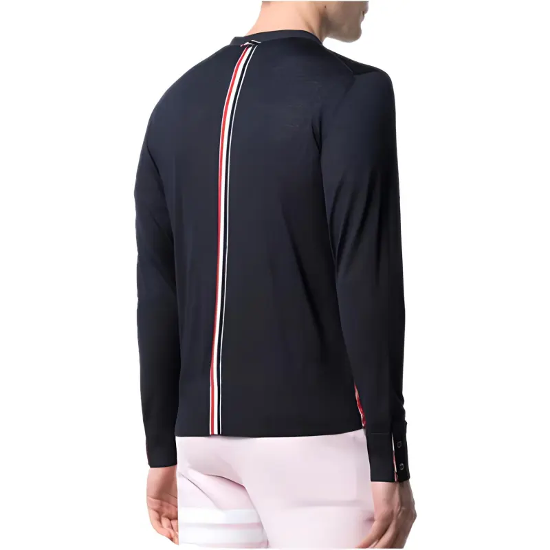 THOM BROWNE· Sweater Men's Dark Blue-2