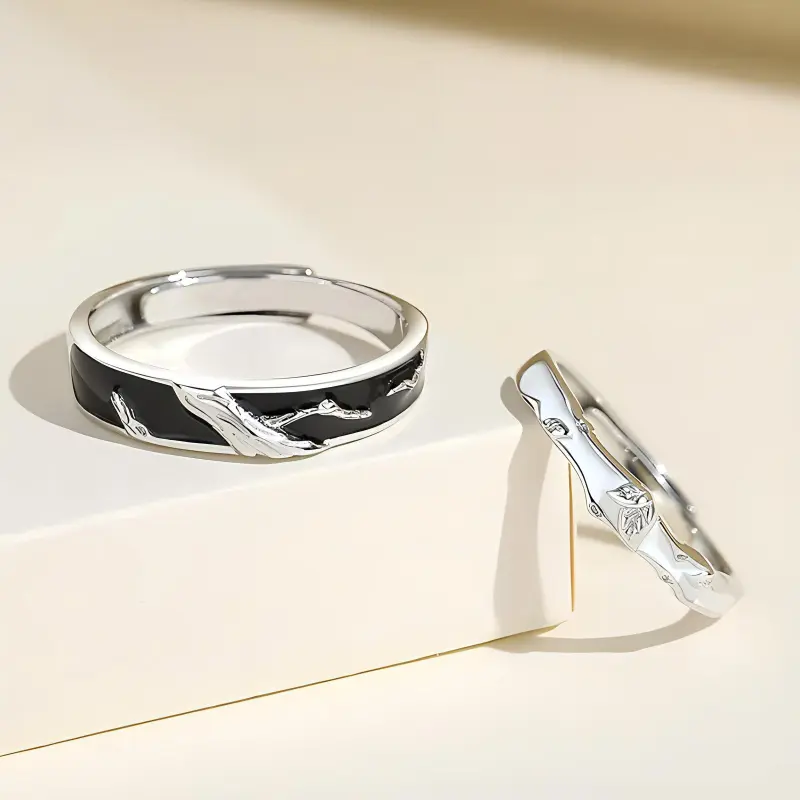 Shang Yinfu 925 Sterling Silver Rings Unisex-1
