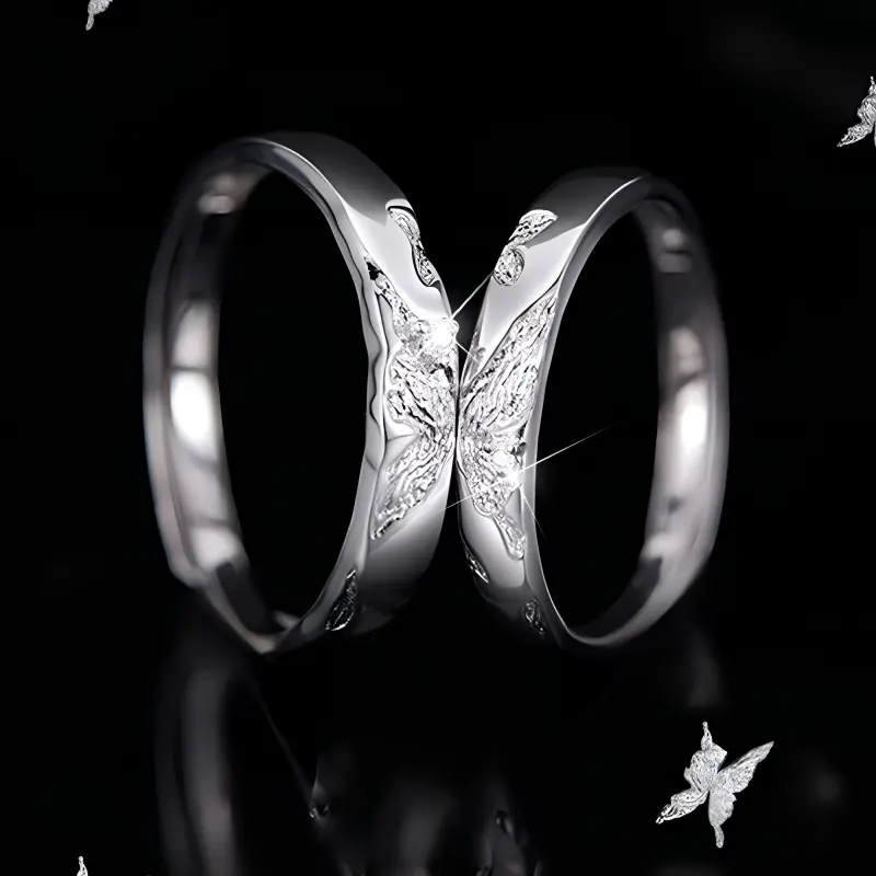 SWEET PLANET S925 Silver Rings Unisex-2