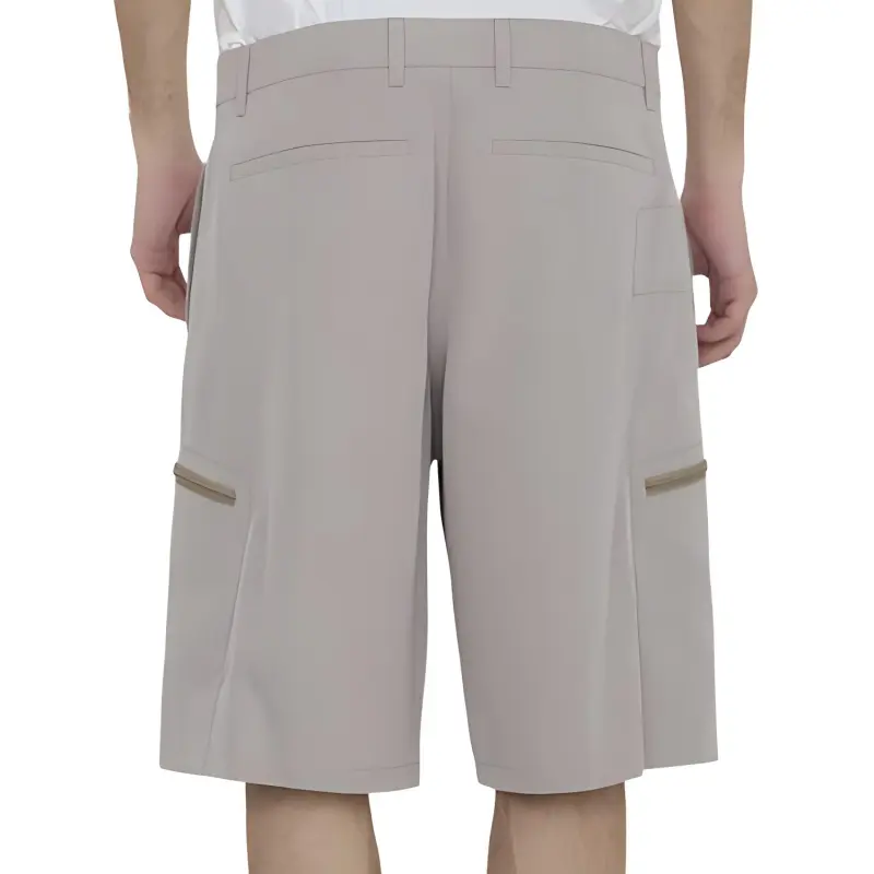 DIOR Zip Detailed Bermuda Shorts-1