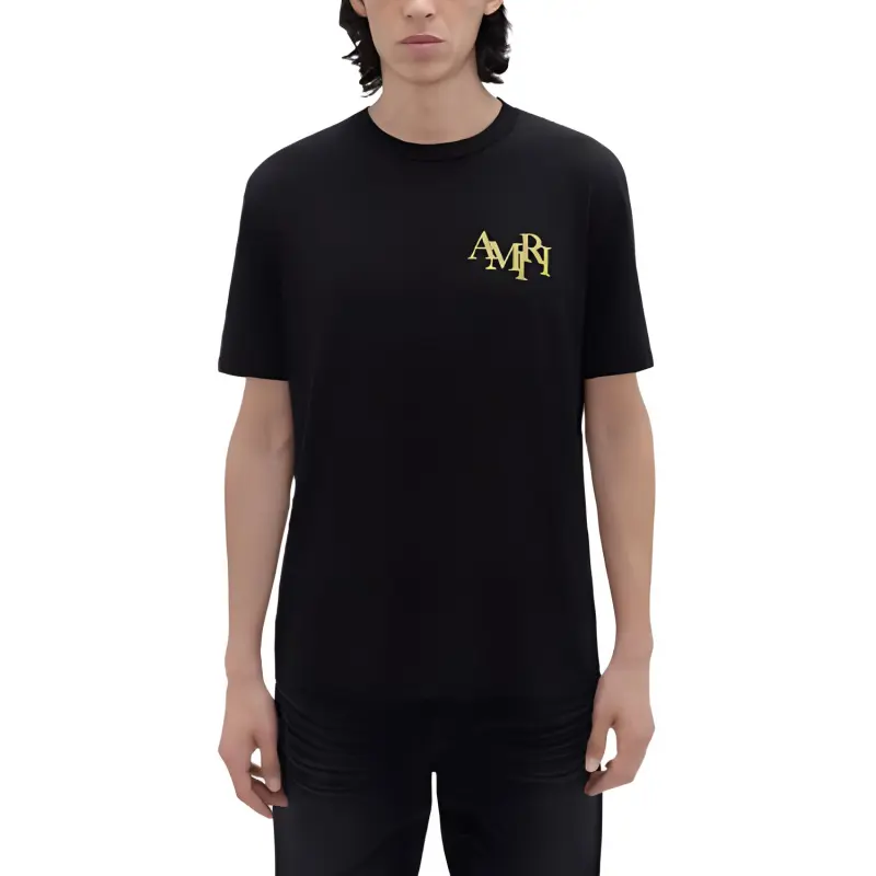 AMIRI Crystal Champagne Tee-4