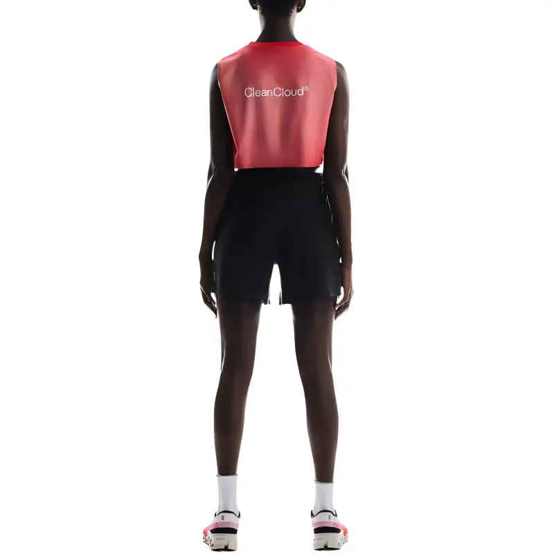 On Pace Tank Tops Women's Red-1