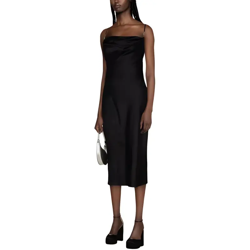 VERSACE Lace-Detailed Sleeveless Dress-3