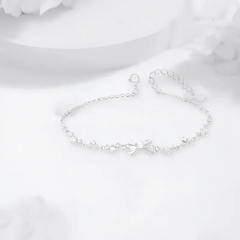 LUCA Sterling Silver Bracelets Women's-7