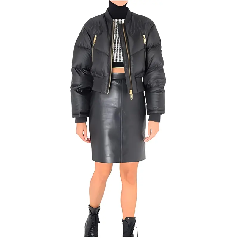 MICHAEL KORS Logo patch Padded Jacket-1