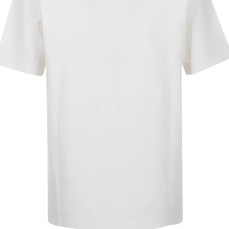 FENDI Monogram Detailed Crewneck T Shirt-2
