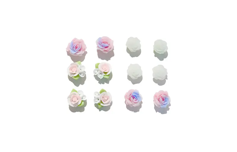 Welcome To The Treasure Resin Stud Earrings Unisex-1