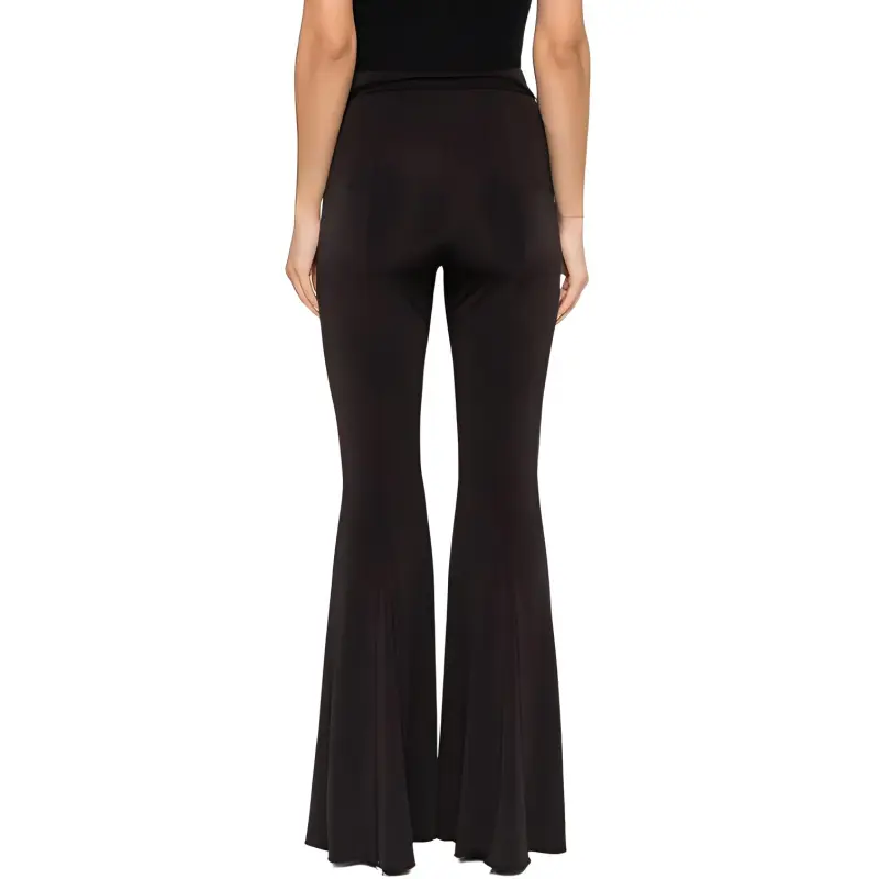 Rotate Slinky Flared Pants-2