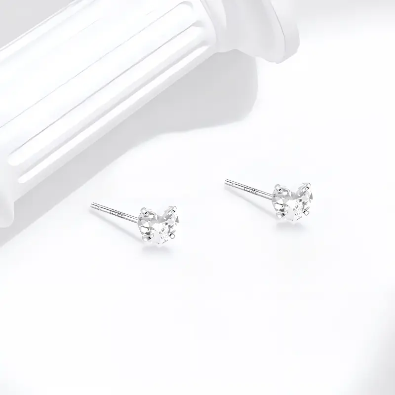 BHI Heartbeat Matching Stud Earrings Women's-5