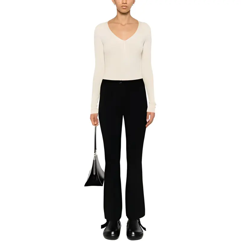 THEORY Flared Full Length Pants-2