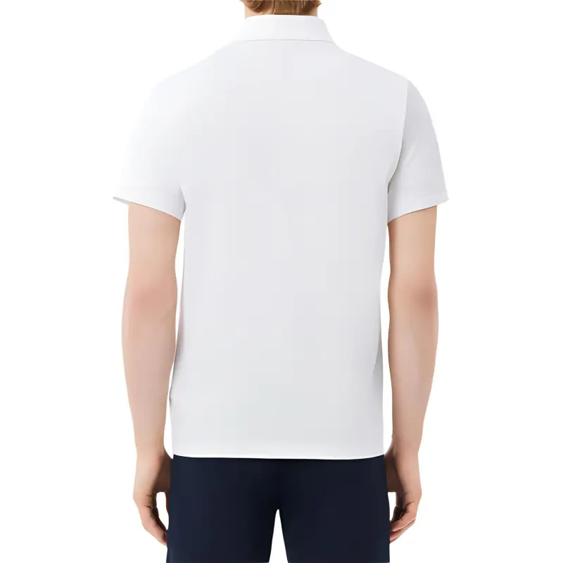 LACOSTE Polo Shirts Men White-3