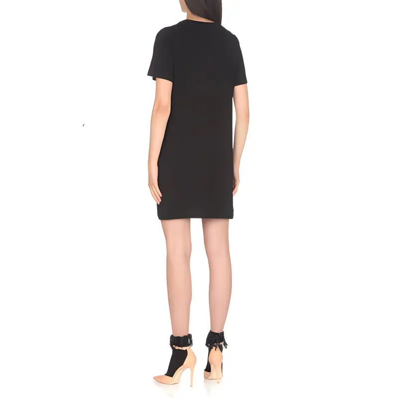 MOSCHINO Logo Print T shirt Dress-3