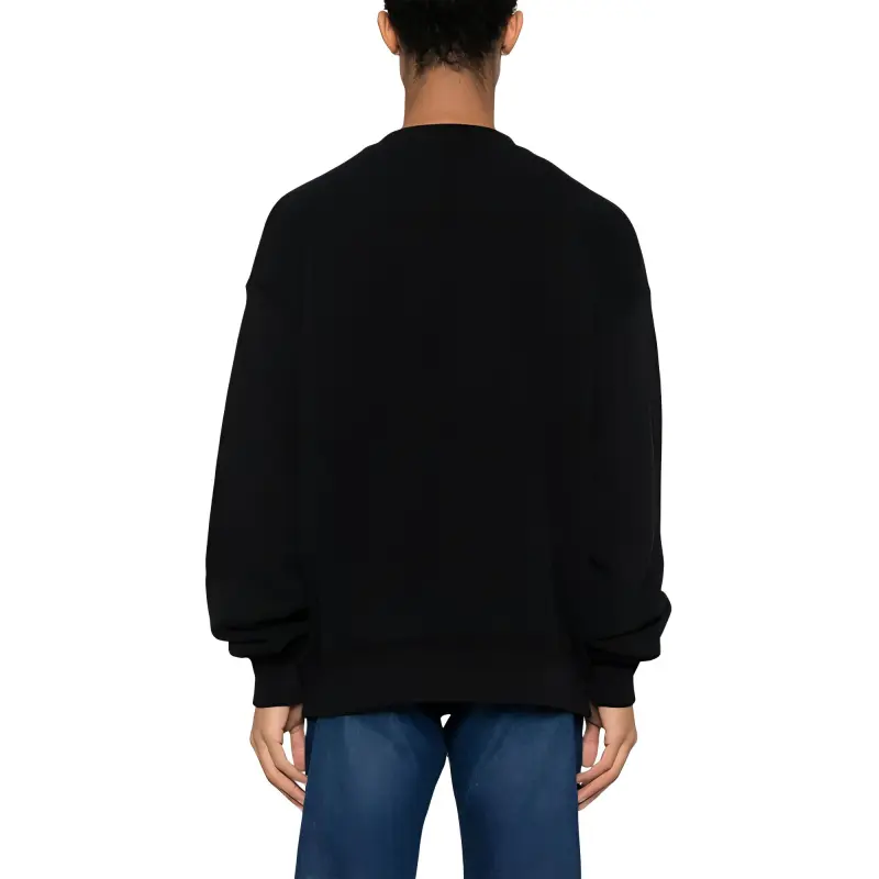 OFF WHITE Logo print Cotton Sweatshirt-3