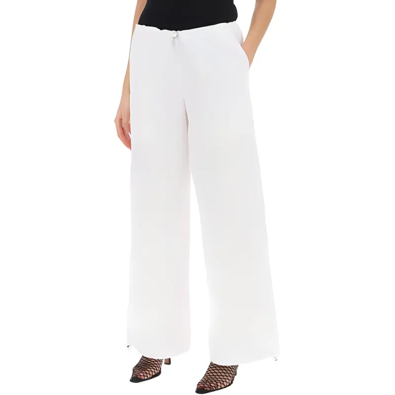 Saks Potts Casual Pants Women's White-2