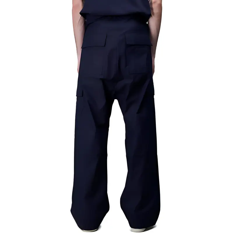Rick Owens DRKSHDW Casual Pants Men's Blue-2