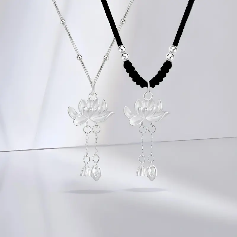 JUICY GRAPE Sterling Silver Necklaces Women's-11