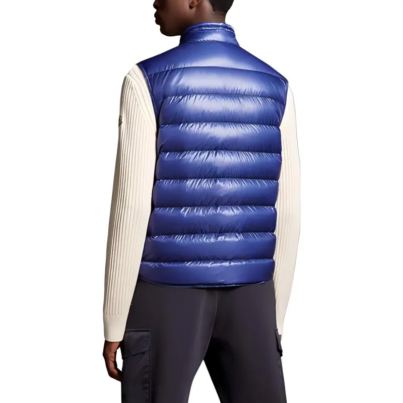 Moncler Gui Series Vests Men Blue-2