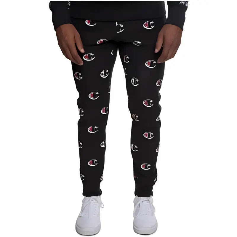 Champion Casual Pants Men Black-3