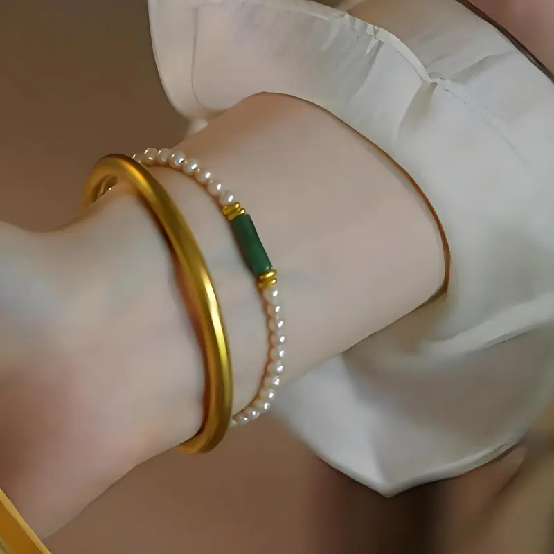 CARAT'S DIARY Faux Pearl Bracelets Women's-5