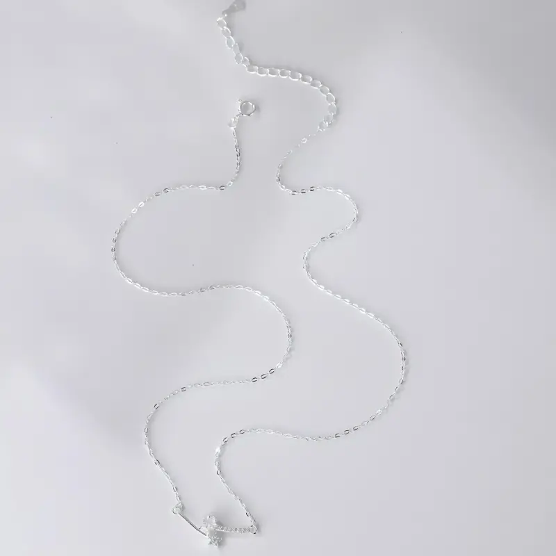 CHINA GOLD 999 Fine Silver Necklaces Women's-2