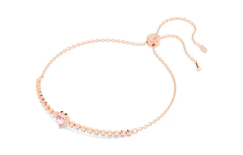 Swarovski Gold-Plated Bracelets Women's Pink-1