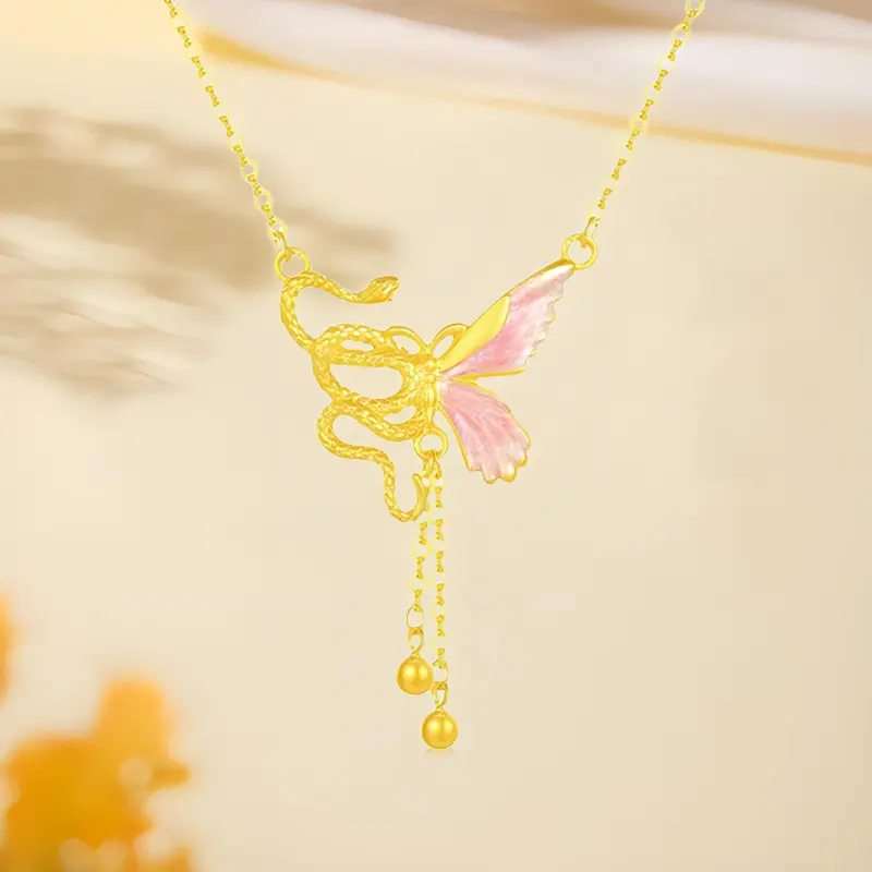 Kim Ka Fook S999 Fine Silver Necklaces Women's-2