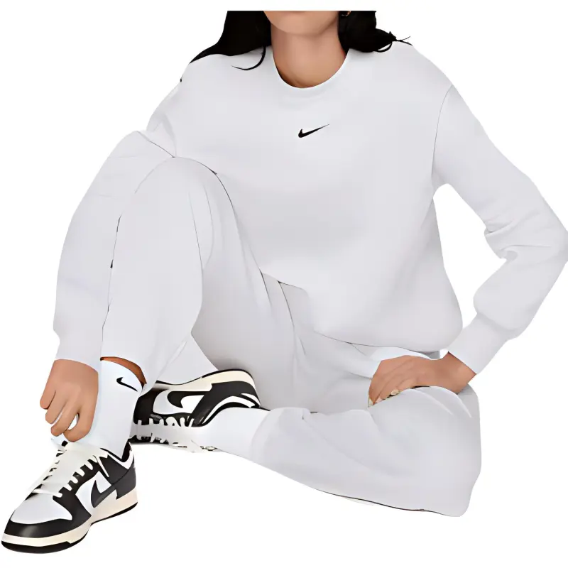 Nike Sportswear Phoenix Fleece Sweatshirt Women's Birch Mixed Color-3
