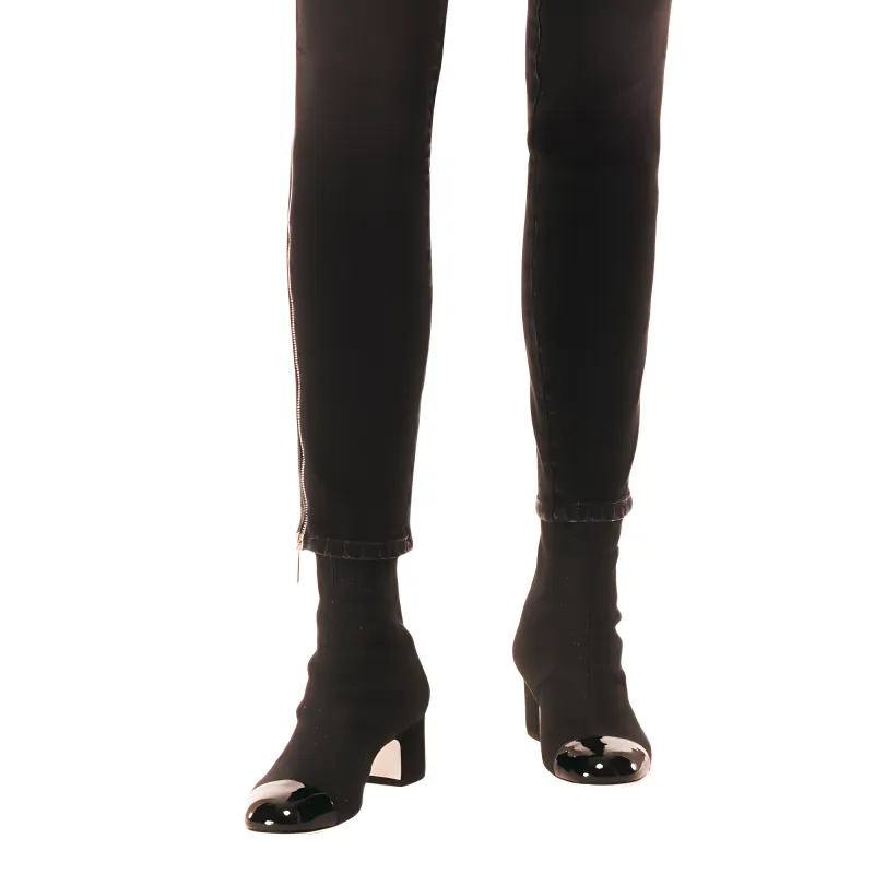 CHANEL 24 New Fall And Winter Arrivals Jeans Women's Black-2