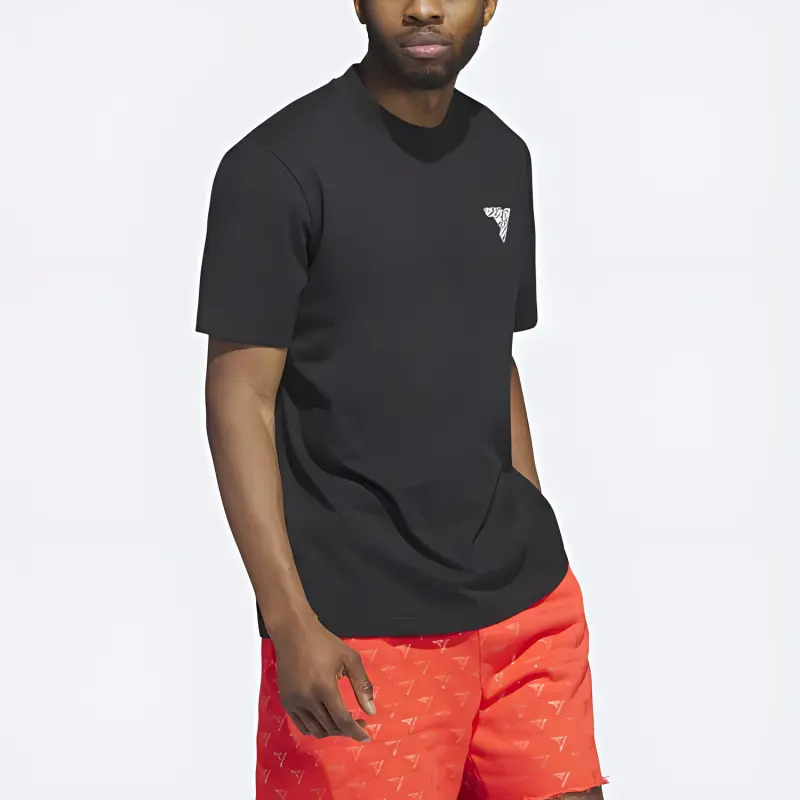Adidas Trae Metallic Graphic Tee-3